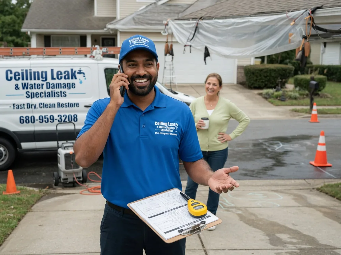 Ceiling Leak Cleanup Cottonwood Heights, UT FAQs